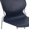 Flash Furniture Navy Plastic Stack Chair RUT-438-NY-GG - alternate 8
